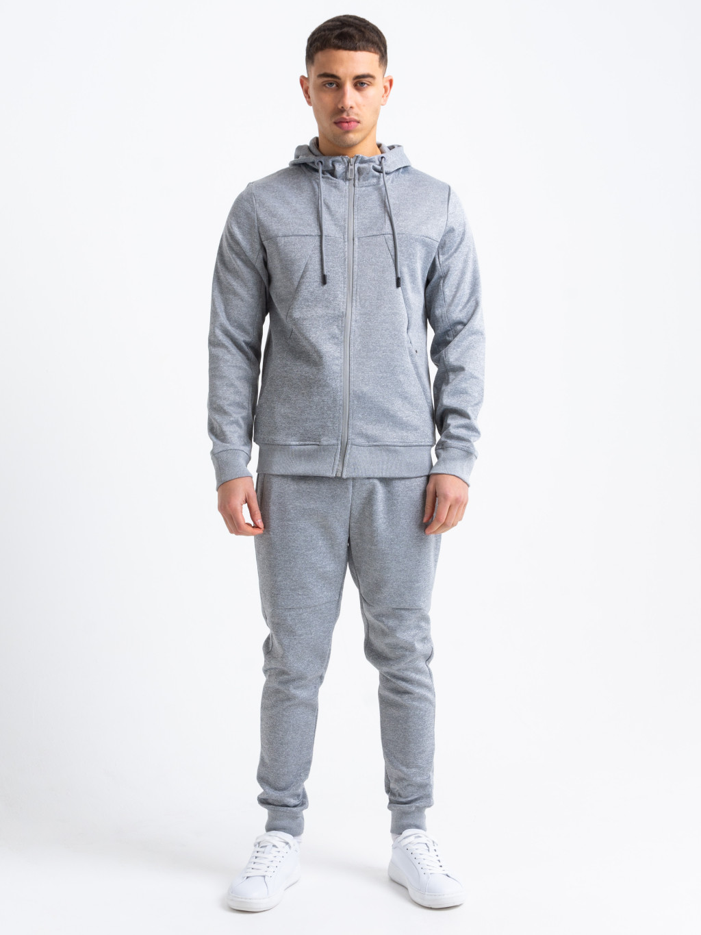 Signature Poly Tracksuit in Grey | Men's Clothing & Fashion | HisColumn