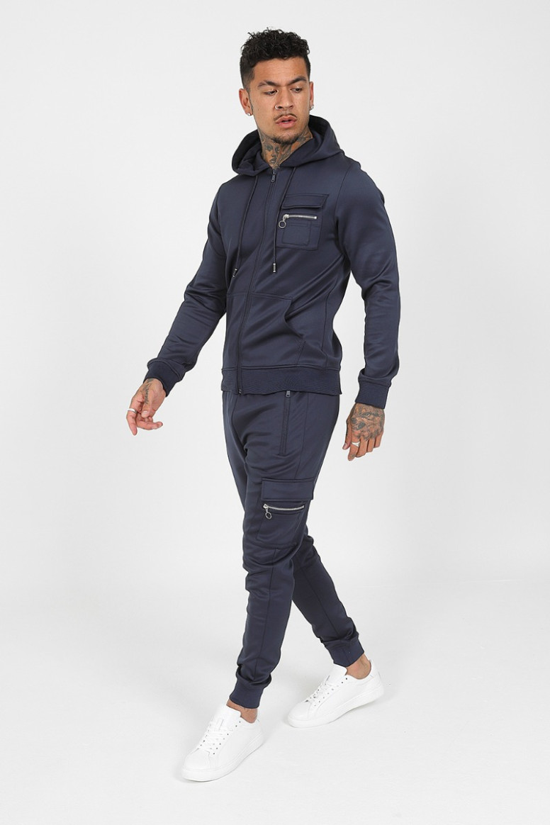 Astro Tracksuit in Navy | Men's Clothing & Fashion | HisColumn