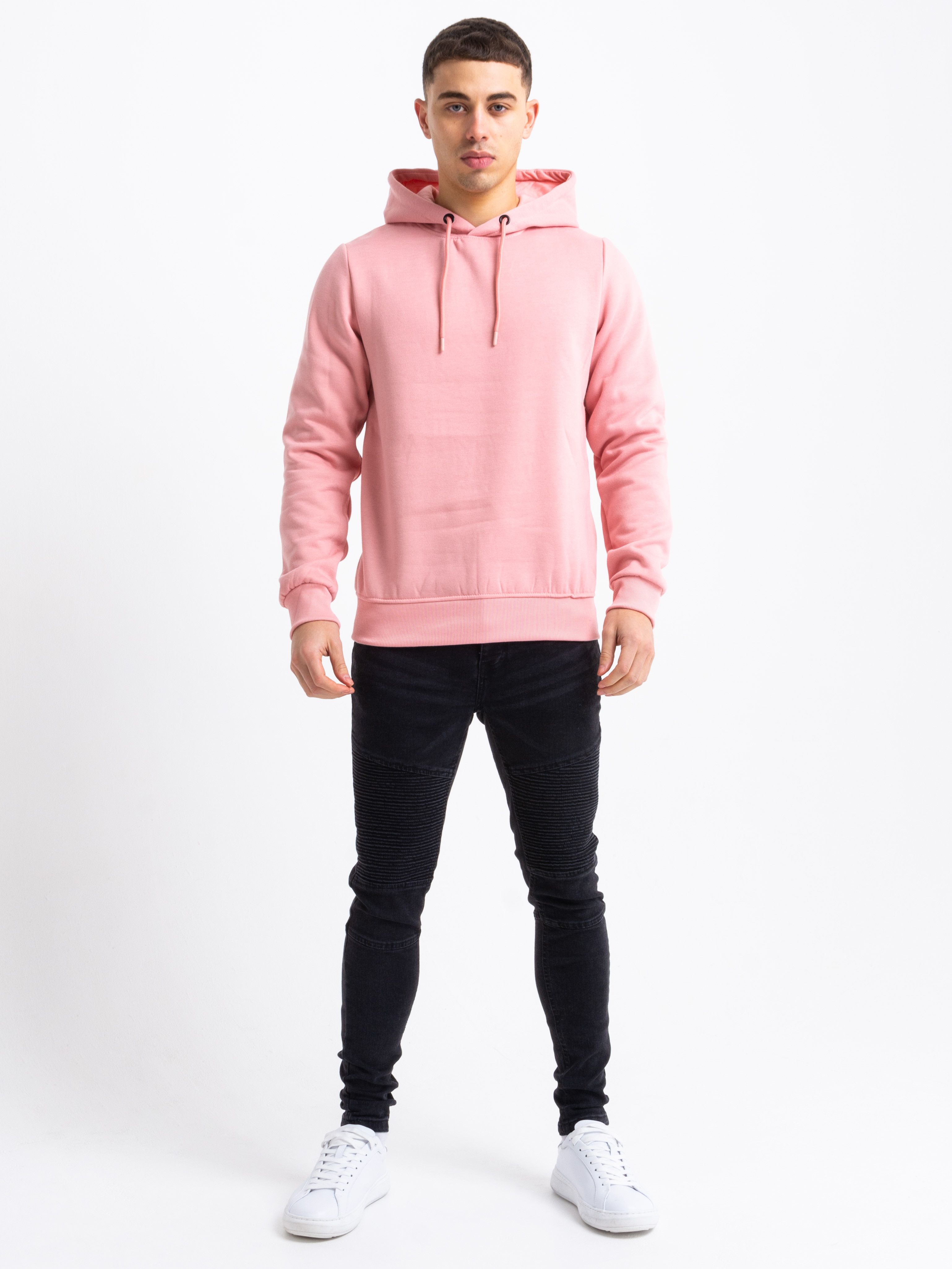 Guy in pink on sale hoodie